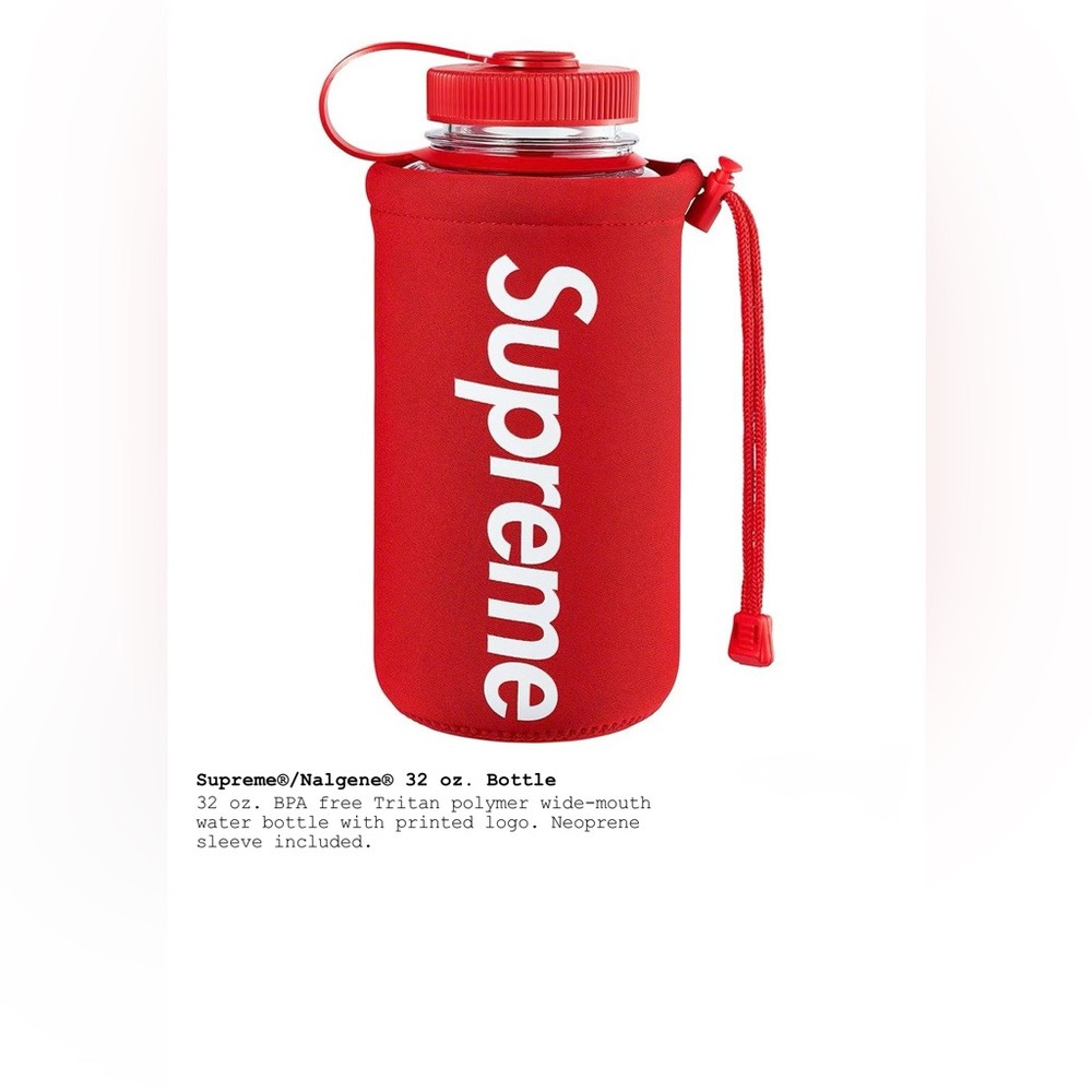 Supreme x Nalgene 32 oz. Bottle BPA Free - Brand New - Picture 11 of 11